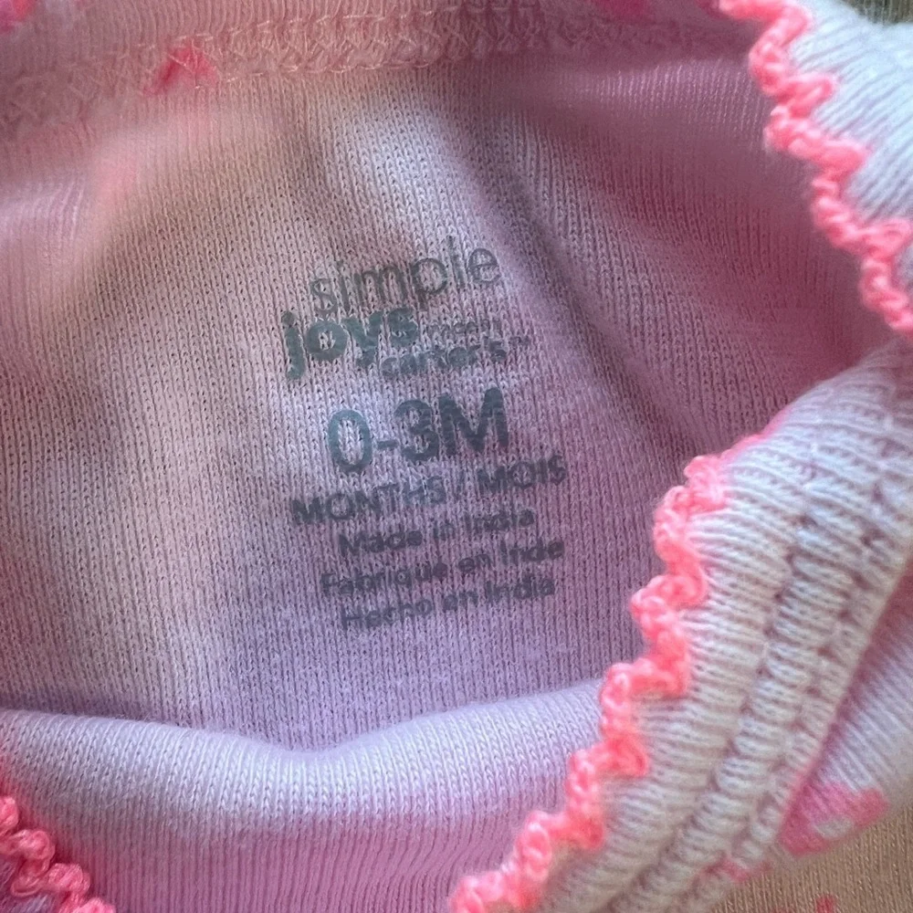 Simple Joy, Cloud Island and Stephan Baby Sleep Sack size 0-6 months